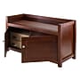 Winsome Regalia 2-Door Storage Bench, Antique Walnut (94040)~#|#~m004919659_sc7