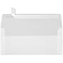 LUX 30lbs. 4 1/8" x 9 1/2" #10 Square Flap Envelopes, Clear Translucent, 250/BX~#|#~m004940393_sc7