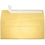 LUX 4 1/8" x 9 1/2" #10 80lbs. Square Flap Envelopes W/Glue Closure, Gold Metallic~#|#~m004940416_sc7