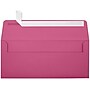 LUX 70lbs. 4 1/8" x 9 1/2" #10 Business Envelopes W/Peel & Press, Magenta Pink, 250/BX~#|#~m004940454_sc7