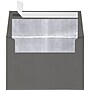 LUX A4 Foil Lined Invitation Envelopes (4 1/4 x 6 1/4) 50/Box, Smoke w/Silver LUX Lining (FLSM4872-03-50)~#|#~m004940485_sc7