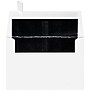 LUX A4 Foil Lined Invitation Envelopes (4 1/4 x 6 1/4) 50/Box, White w/Black LUX Lining (FLWH4872-02-50)~#|#~m004940487_sc7