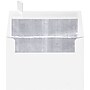 LUX A4 Foil Lined Invitation Envelopes (4 1/4 x 6 1/4) 50/Box, White w/Silver LUX Lining (FLWH4872-03-50)~#|#~m004940488_sc7