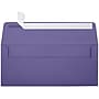 LUX 80lbs. 4 1/8" x 9 1/2" #10 Square Flap Envelopes, Wisteria Purple, 250/BX~#|#~m004940493_sc7