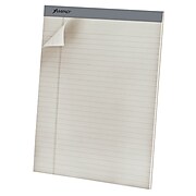 TOPS Ampad Pastel Notepads, 8.5" x 11.75", Wide Ruled, Gray, 40 Sheets/Pad, 12 Pads/Pack (TOP20-620)