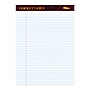 TOPS Docket Gold Notepads, 8.5" x 11.75", Wide Ruled, White, 50 Sheets/Pad, Dozen (63960)~#|#~m004940624_sc7