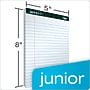 TOPS Docket Notepads, 5" x 8", Narrow Ruled, White, 50 Sheets/Pad, 12 Pads/Pack (TOP 63360)~#|#~m004940647_sc7