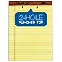 TOPS The Legal Pad Notepad, 8.5" x 11.75", Wide Ruled, Canary, 50 Sheets/Pad, 12 Pads/Pack (TOP 7531)~#|#~m004940659_sc7