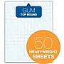 TOPS Graph Pad, 8.5" x 11", Graph, White, 50 Sheets/Pad (TOP 33041)~#|#~m004940665_sc7