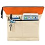 Lencca Phlox Canvas Backpack, Medium, Orange (LENLEA053)~#|#~m004944973_sc7