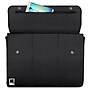 Lencca Axis 15.4" Canvas Laptop Bag, TSA Checkpoint Friendly, Black (LENLEA322)~#|#~m004945032_sc7
