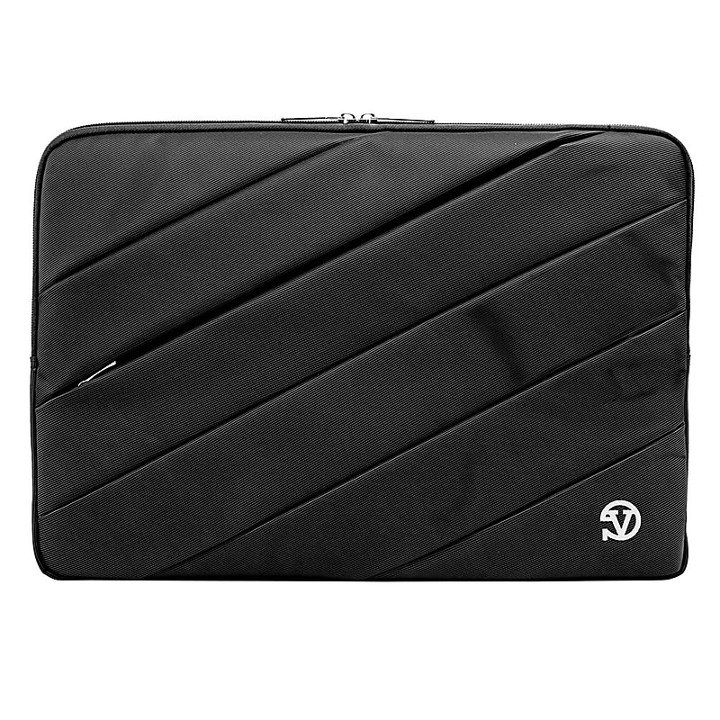 Vangoddy Laptop Sleeve, Black Canvas (NBKLEA111) image 1