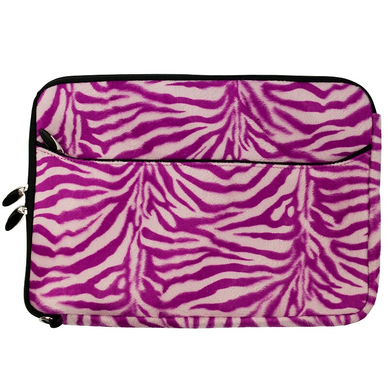 Vangoddy 15" Laptop Sleeve, Magenta Zebra Print (nbklea164) image 1