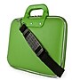 SumacLife Cady 10" Faux Leather Laptop Bag, Green (NBKLEA521)~#|#~m004945506_sc7