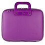 SumacLife Cady 10" Faux Leather Laptop Bag, Purple (NBKLEA525)~#|#~m004945519_sc7