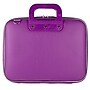SumacLife Cady 10" Faux Leather Laptop Bag, Purple (NBKLEA525)~#|#~m004945520_sc7