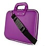 SumacLife Cady 10" Faux Leather Laptop Bag, Purple (NBKLEA525)~#|#~m004945522_sc7