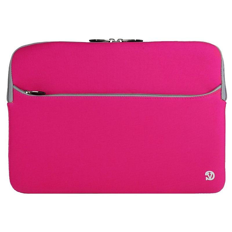 Vangoddy 13" Laptop Sleeve, Pink/Gray (NBKLEA643) image 1