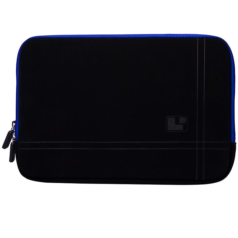 SumacLife 13" Laptop Sleeve, Black/Blue (NBKLEA671) image 1