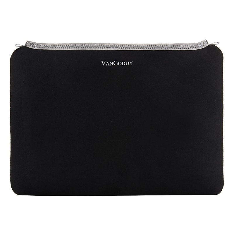 Vangoddy 10" Laptop Sleeve, Black/Gray (NBKLEA841) image 1