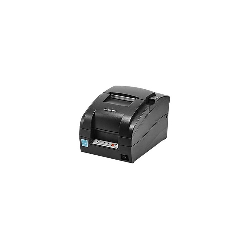 BIXOLON® SRP-275III 5.1 ips Monochrome Dot Matrix Desktop Receipt Printer, USB, Black image 1