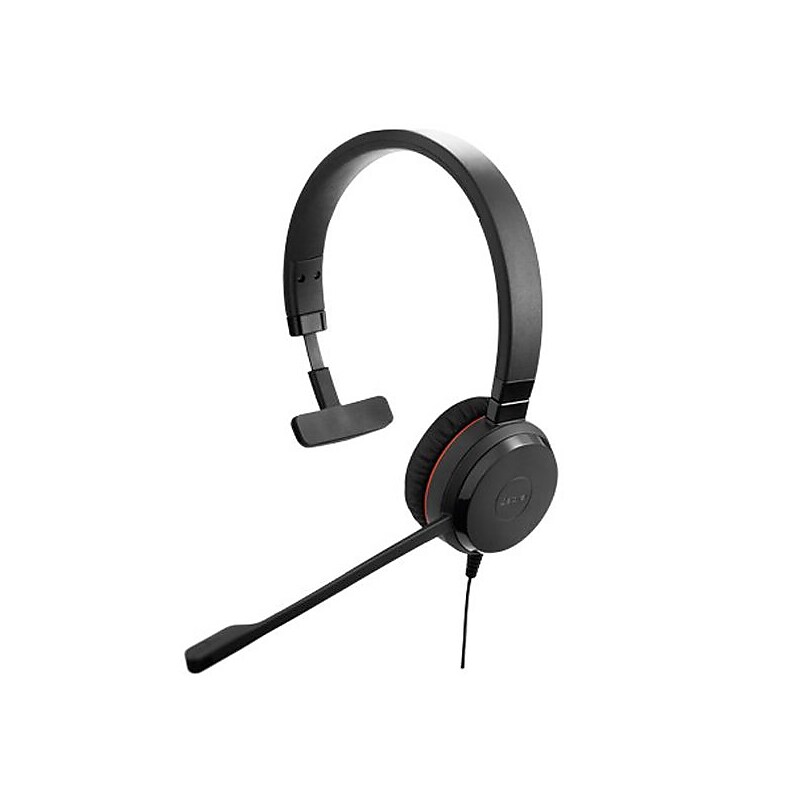 jabra Evolve 30 II UC Noise Canceling Mono Computer Headset, 3.5mm, UC Certified (5393-829-309) image 1