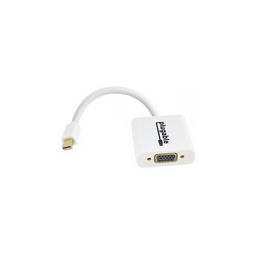 Plugable Mini Display Port to VGA Male/Female Video Adapter Cable