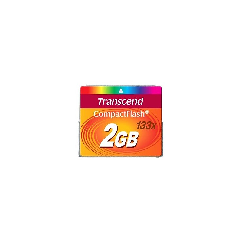 Transcend TS2GCF100I Ultra Speed Industrial CompactFlash Memory Card, 2GB image 1