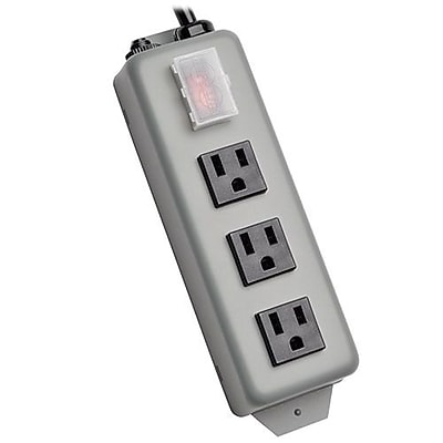 Tripp Lite 3 Outlet Power Strip, Black (3SP9) Simolary simolary.com