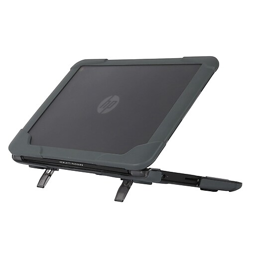 MAX CASES Extreme Shell Case for 14" HP Chromebook 14 G3/G4, Gray (HPESCB3414GRY) Staples