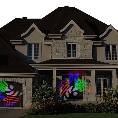 Starscapes LED Motion Projection Light, Multicolor Holiday Themed