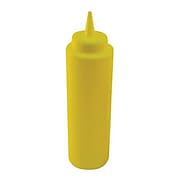 Winco 12 Oz. Yellow Squeeze Bottle (PSB-12Y)