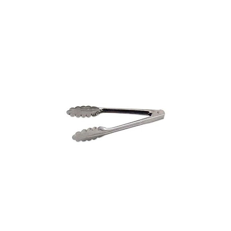American Metalcraft 12" Tong, Stainless Steel (HDUT1200) image 1