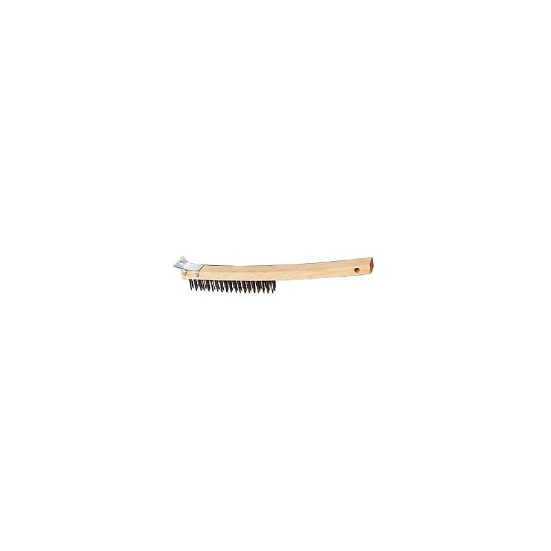 American Metalcraft 13 1/2" Grill Brush (1347) image 1