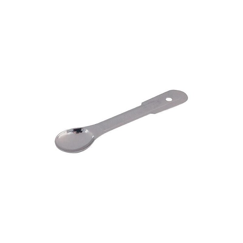 Tablecraft 1/4 Tsp Measuring Spoon, Stainless Steel (721A) image 1