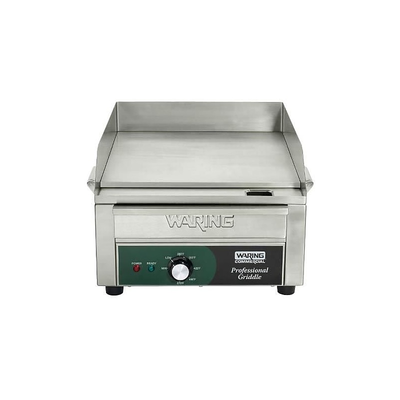 Waring 14" x 16" Countertop Electric Griddle, 120V, Silver, 9.75" H x 17" W x 22.25" D image 1