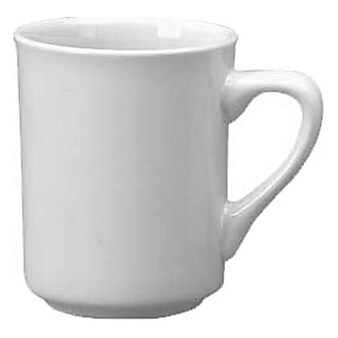 International Tableware 8 1/2 Oz Toledo Mug, White, 36/Pack (87241)