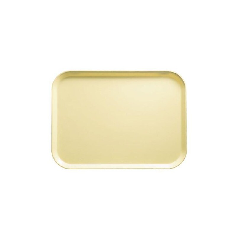 Cambro Lemon Chiffon 14 x 18" Camtray, 18" L X 14" W, Yellow (1418536) image 1