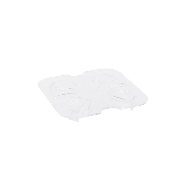 Cambro 1/6 Size Pan Grate, Translucent (60PPD190) image 1