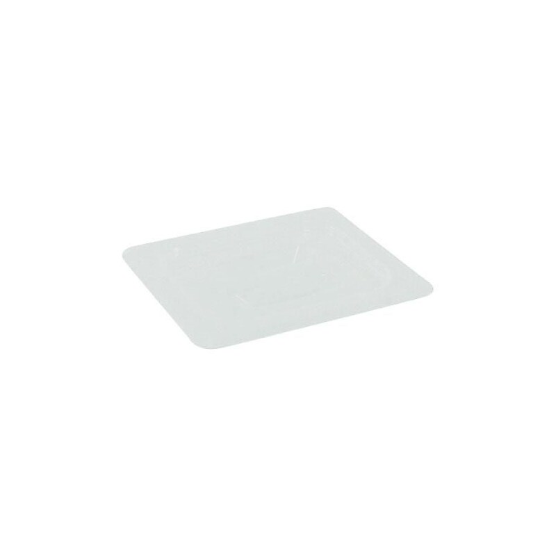 Cambro 1/6 Size Cover, 6/7" H x 6 2/7" W x 6 7/8" D, Clear (60PPCH190) image 1