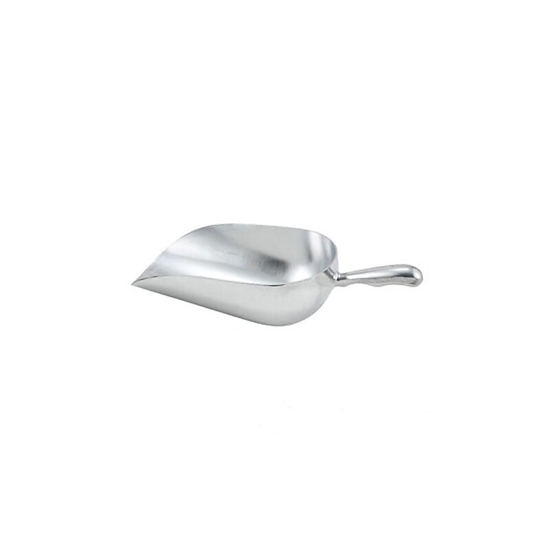 Crestware 85 Oz. Aluminum Scoop (75973) image 1