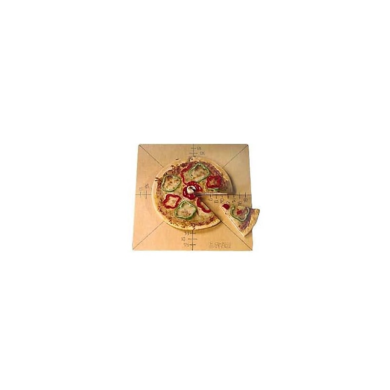 American Metalcraft 6 Slice Pizza Marker (MPCUT6) image 1