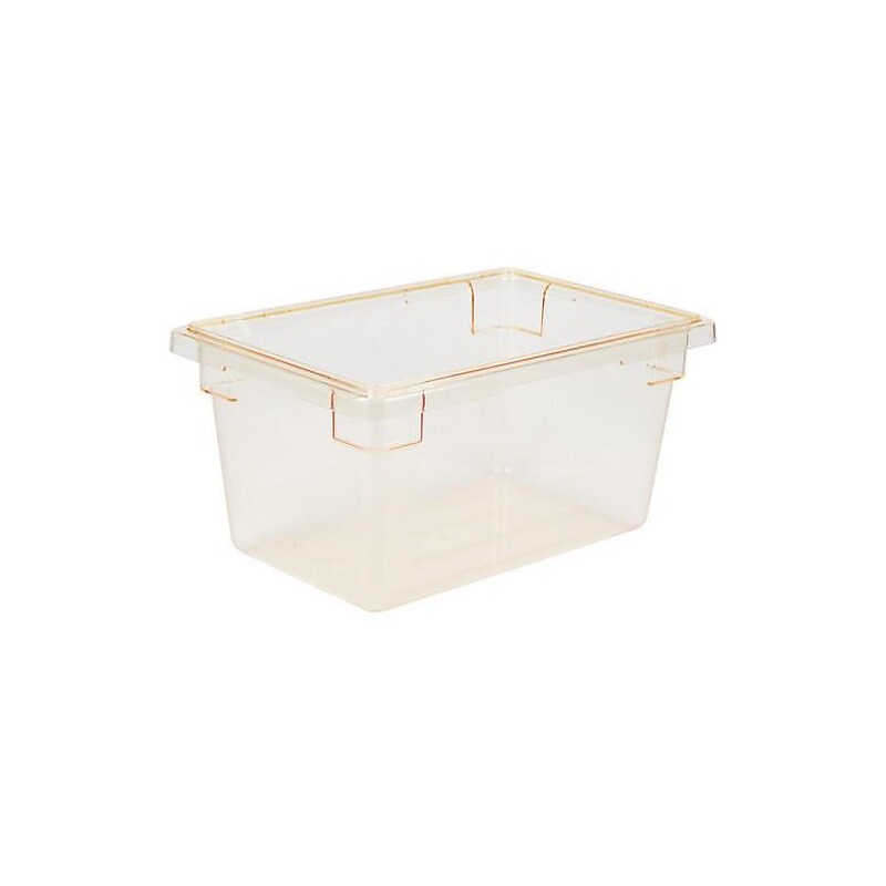 Cambro Yellow Camwear® Food Box, 18" L x 12" W x 9" H, Yellow (12189CW464) image 1