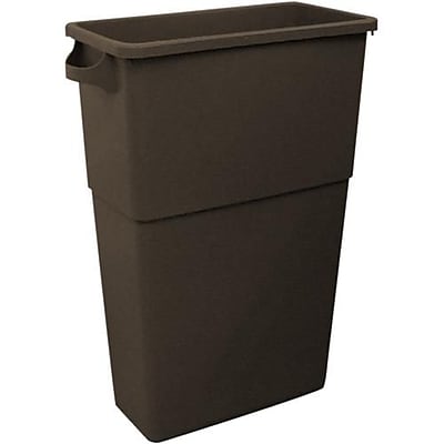 Thin Bin 23-gal Brown Container