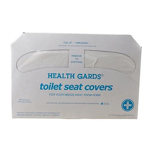 Winco Toilet Seat Cover Paper, 250/Pack (38226) Staples