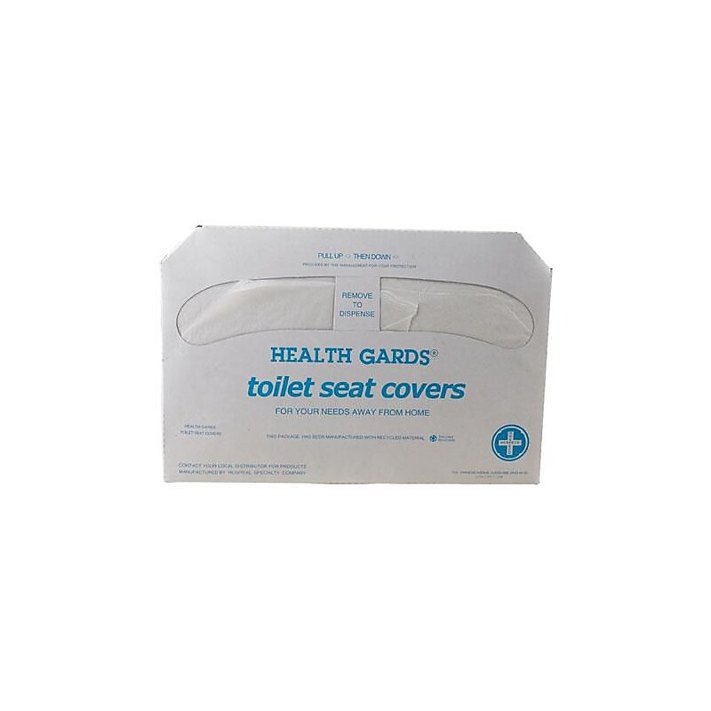 Winco Toilet Seat Cover Paper, 250/Pack (38226) image 1