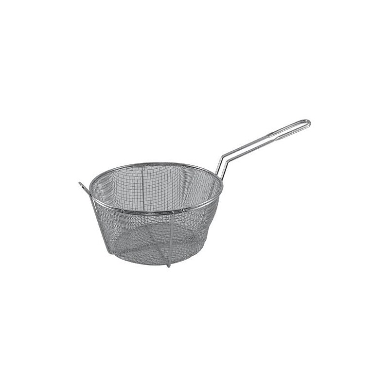 Update International 8 1/2" Round Fryer Basket, Nickel-Plated (FB-8) image 1