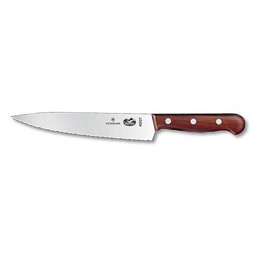 Victorinox 7 1/2" Serrated Chef Knife, High Carbon Steel (40027) at Staples
