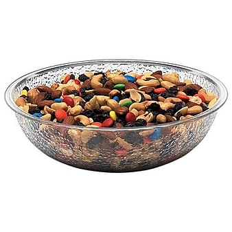 Cambro Camwear 8" Polycarbonate Pebbled Bowl, Clear (75320)