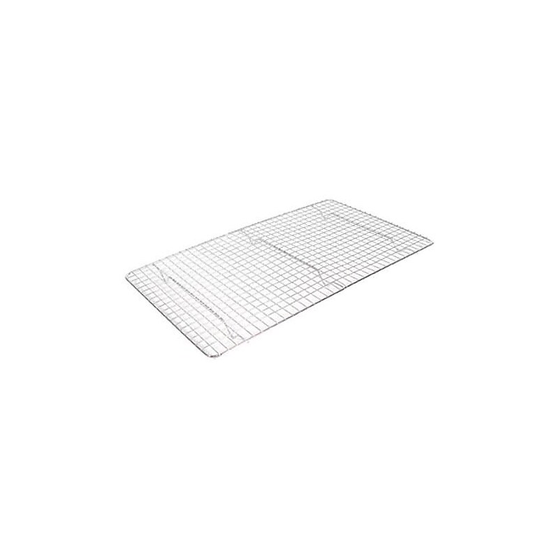 Update International 10" W x 18" L Stainless Steel Pan Grate (78290) image 1